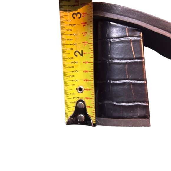 DV Dolce Vita Women's Black Halsty Double Strap Block Heel Sandals Size 9 - Picture 10 of 10